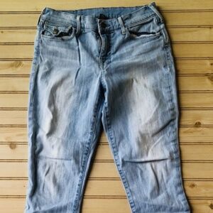 True Religion Denim Low Rise Skinny Jeans Women's 28 Made in USA